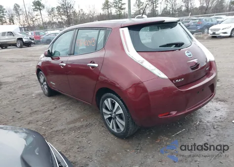 2016 Nissan Leaf Sv from USA, damaged, VIN 1N4BZ0CP9GC309035